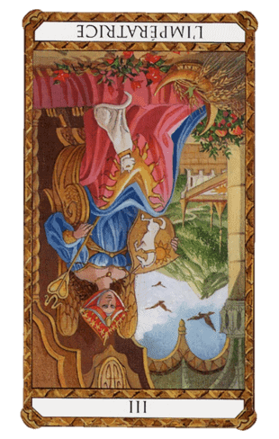 la emperatriz tarot invertida la emperatriz tarot ambre invertida