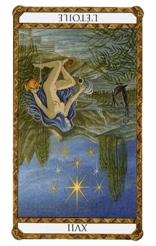la estrella tarot invertida la estrella tarot según el diseño tarot ambre
